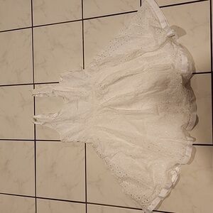 Summer white dress